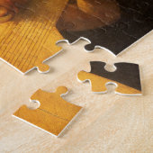 Musician Angel die Lute speelt door Rosso Fiorenti Legpuzzel (Zijkant)