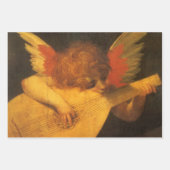 Musician Angel Playing Lute by Rosso Fiorentino Inpakpapier Vel (Voorkant 3)