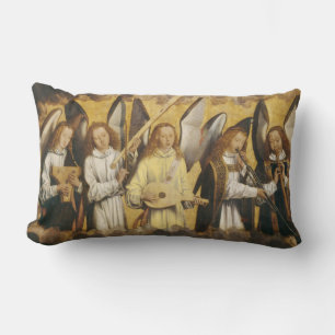 musician angels door Memling linker paneel Kussen