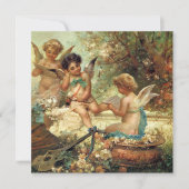 Musician Angels van Hans Zatzka, Victoriaans kunst (Voorkant)