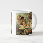 Musician Angels van Hans Zatzka, Victoriaans kunst Grote Koffiekop (Voorkant rechts)