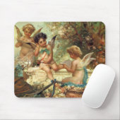 Musician Angels van Hans Zatzka, Victoriaans kunst Muismat (Met muis)