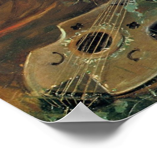 Musician Angels van Hans Zatzka, Victoriaans kunst Poster (Hoek)