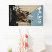 Musician Band Artist Your Logo & Qr Code Spandoek (Insitu)