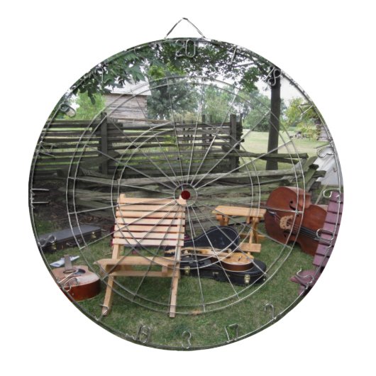 Musician Band Camp Dartboard Dartbord (Voorkant)