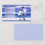 Musician Blues Visitekaartje (Voorkant / Achterkant)