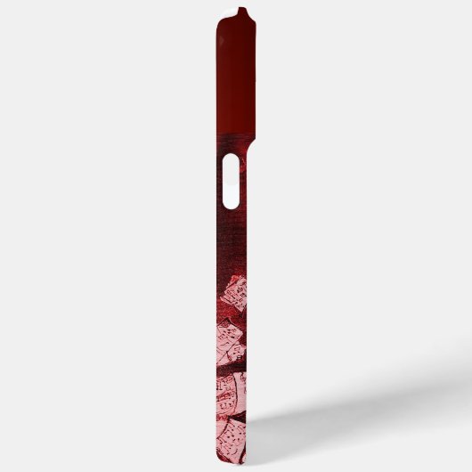 MUSICIAN CAT,OWL,MUZIEKINSTRUMENTEN IN RODE RUBY Case-Mate iPhone CASE (Achterkant / Rechts)