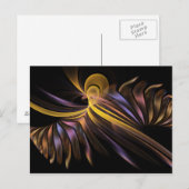 Musician Fractal Briefkaart (Voorkant / Achterkant)