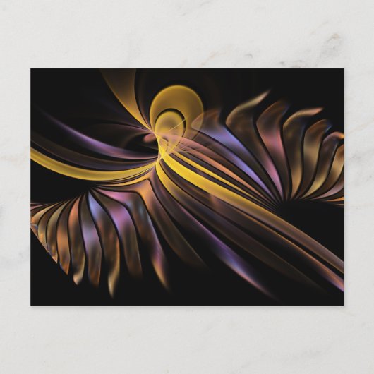 Musician Fractal Briefkaart (Voorkant)