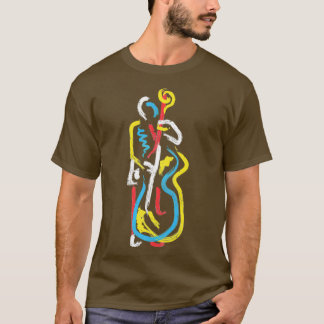 Musician Gift Double Bass Player  T-shirt