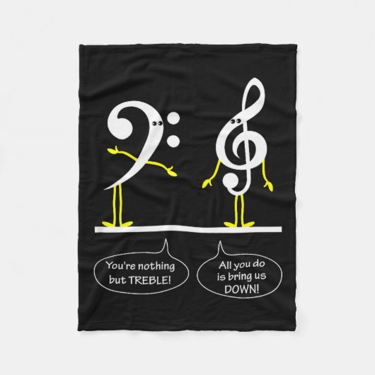 Musician Marching Band Music Funny Nothing But Tre Fleece Deken (Voorkant)