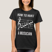 Musician Marching Band Music Instrument Funny T-shirt (Voorkant)