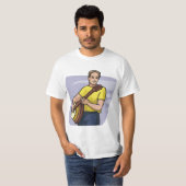 Musician Mens T-Shirt (Voorkant volledig)