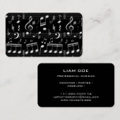 Musician Music Teacher Visitekaartje (Voorkant / Achterkant)