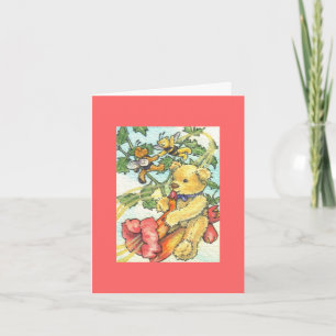 Musician Teddy Birthday Card Kaart