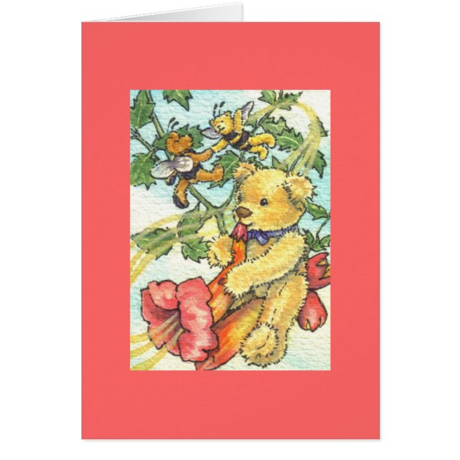 Musician Teddy Blank Note (Voorkant)