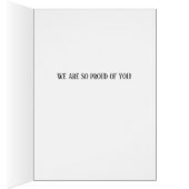 Musician Wonderful Performance Wenskaart (Binnen (Rechts))