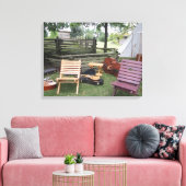 Musicians band Camp Canvas Afdruk (Insitu (Woonkamer))