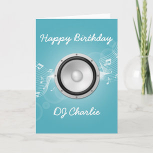 Musicians Birthday Card Kaart