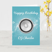 Musicians Birthday Kaart (Gele Bloem)