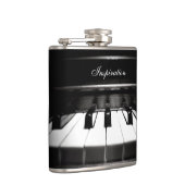 Musicians inspiratie Piano-maatkolf Heupfles (Rechts)