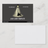 Musicians Logo afspelen Visitekaartje (Voorkant / Achterkant)