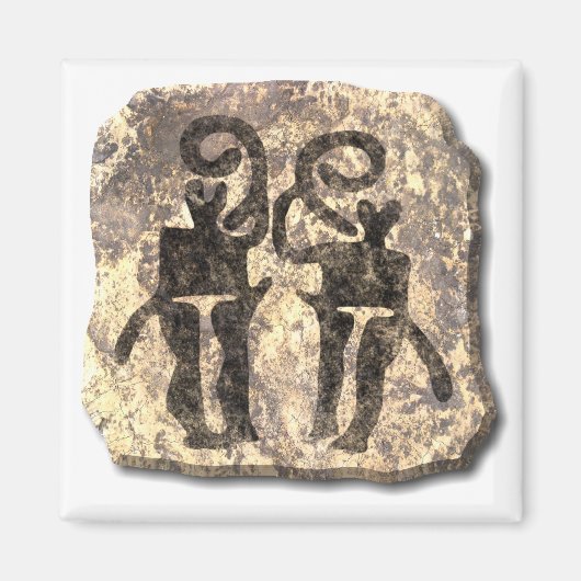 Musicians-steen Magneet (Voorkant)