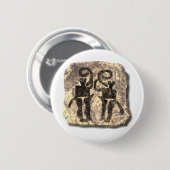 Musicians-steen Ronde Button 5,7 Cm (Voorkant /achterkant)