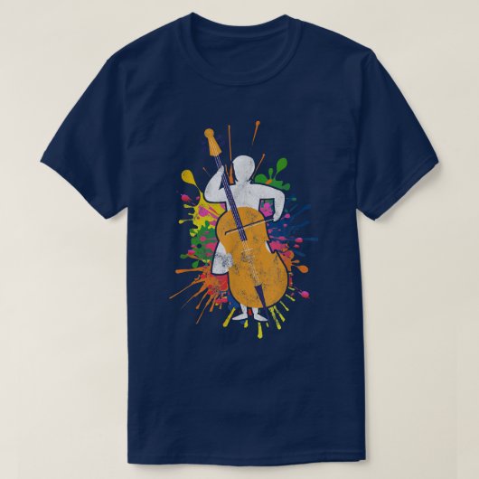 Musicien Cello Musician Cellist 1998 T-shirt (Design voorkant)