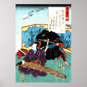 Musicien en Ninja 1853 Poster
