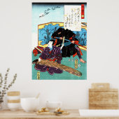 Musicien en Ninja 1853 Poster (Keuken)