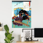 Musicien en Ninja 1853 Poster (Thuiskantoor)