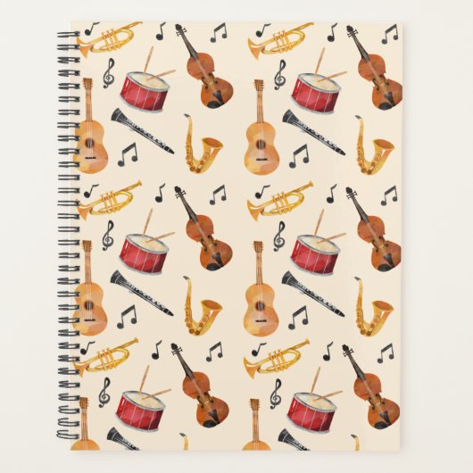 Musicien Gift Music Teacher Organizer Music Thleed (Voorkant)