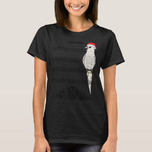 Musicien Parrot Ik heb 's nachts de mond gesnoerd T-shirt