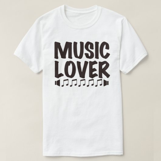MusicLover/T T-shirt (Design voorkant)
