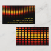 musicmeterz. visitekaartje (Voorkant / Achterkant)