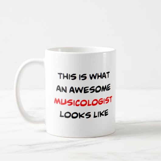 musicoloog, geweldige koffiemok (Links)