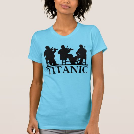 Músicos de Titanic T-shirt (Voorkant)