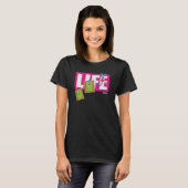 MusicToon: Afbeeldingen komen voort T-shirt (Voorkant volledig)