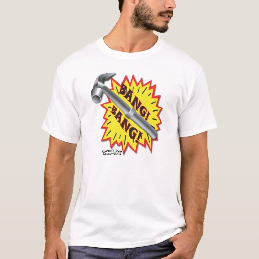 MusicToon: Bang! Bang! T-shirt (Voorkant)