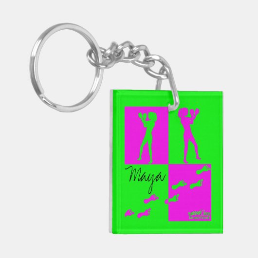 MusicToon: "Sterker" Sleutelhanger (Voorkant Links)