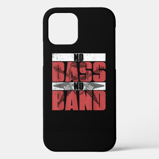 Musicus Bassige Gift Idea Bass Guitar Case-Mate iPhone Case (Achterkant)