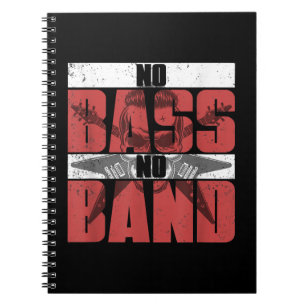 Musicus Bassige Gift Idea Bass Guitar Notitieboek