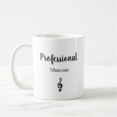 Musicus Black White Koffiemok (Links)