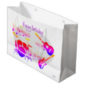 Musicus Graphic Gift Bag Design HAMbyWG Groot Cadeauzakje (Voorkant Gekanteld)