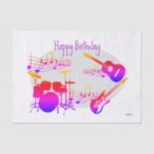 Musicus Graphic Gift Tissue Design HAMbyWG Tissuepapier (Voorkant)