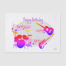 Musicus Graphic Gift Tissue Design HAMbyWG Tissuepapier