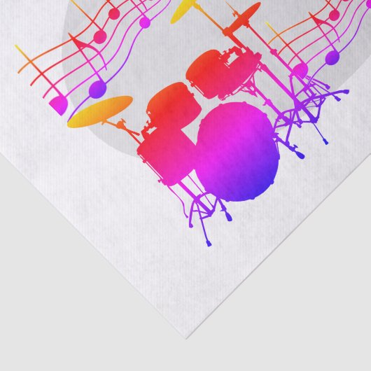 Musicus Graphic Gift Tissue Design HAMbyWG Tissuepapier (Detail)