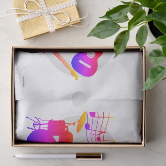 Musicus Graphic Gift Tissue Design HAMbyWG Tissuepapier (Geschenk)
