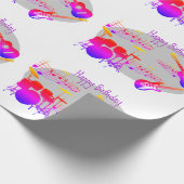 Musicus Graphic Gift Wrap Rainbow HAMbyWG Cadeaupapier (Hoek)